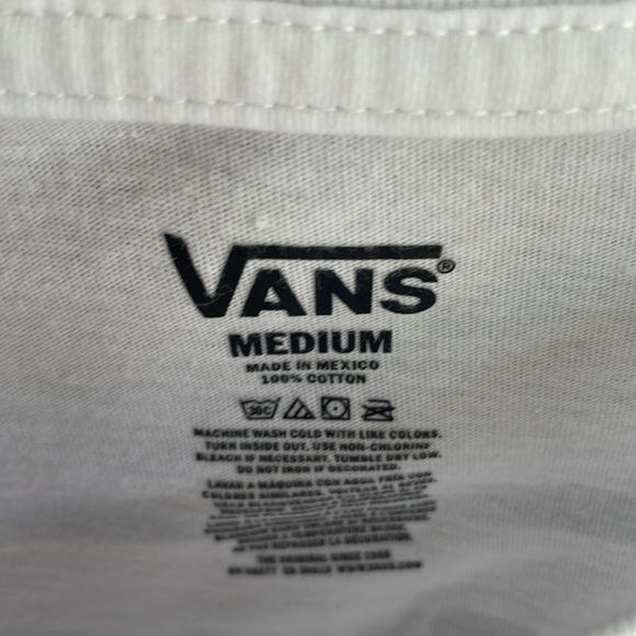 Vans Off The Wall Long Sleeve Tshirt - Picture 5 of 7